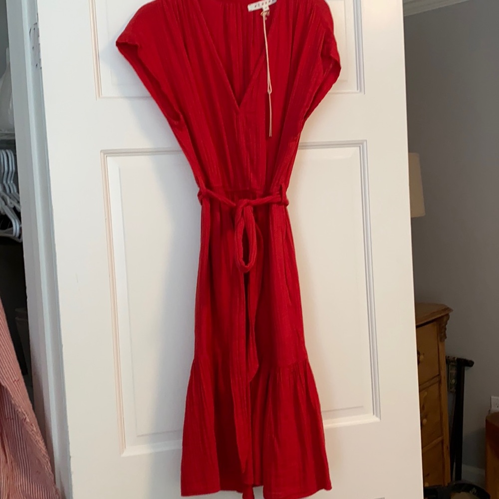Xirena short red dress